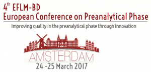 Участие Ассоциации ФЛМ в 4 EFLM-BD Европейской конференции по преаналитике