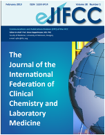 Новый выпуск журнала Международной федерации клинической химии и лабораторной медицины IFCC (eJIFCC)